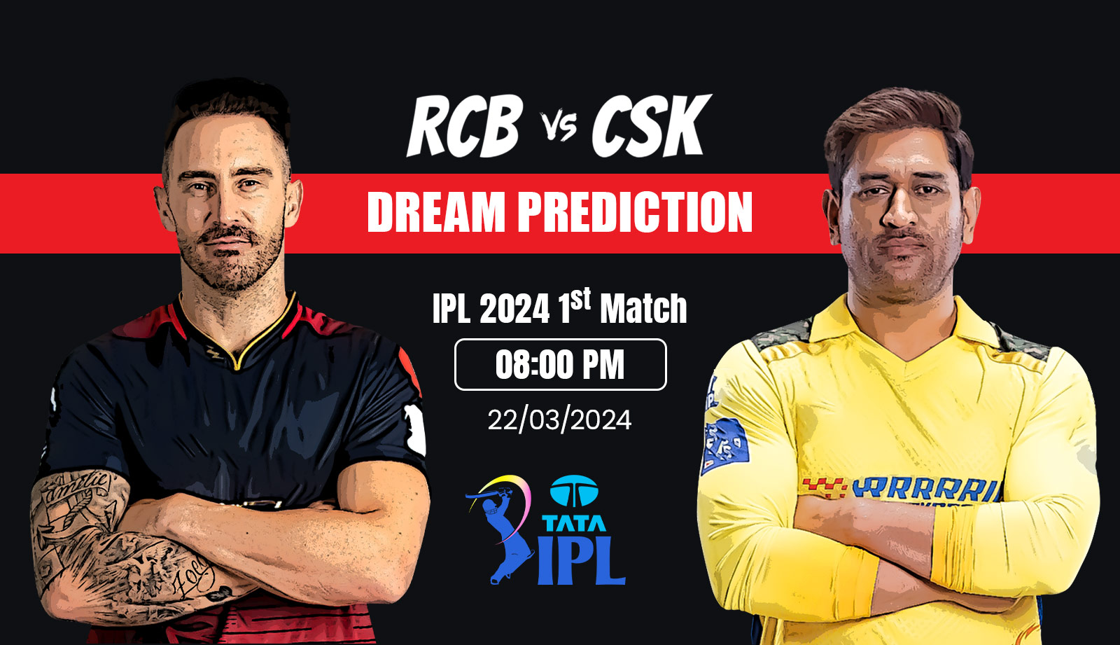 IPL-2024-CSK-vs-RCB-Match-Prediction-Fantasy-tips-Playing-11s-Pitch-and-Weather-Report-Injury-Update-and-Head-to-Head-Record