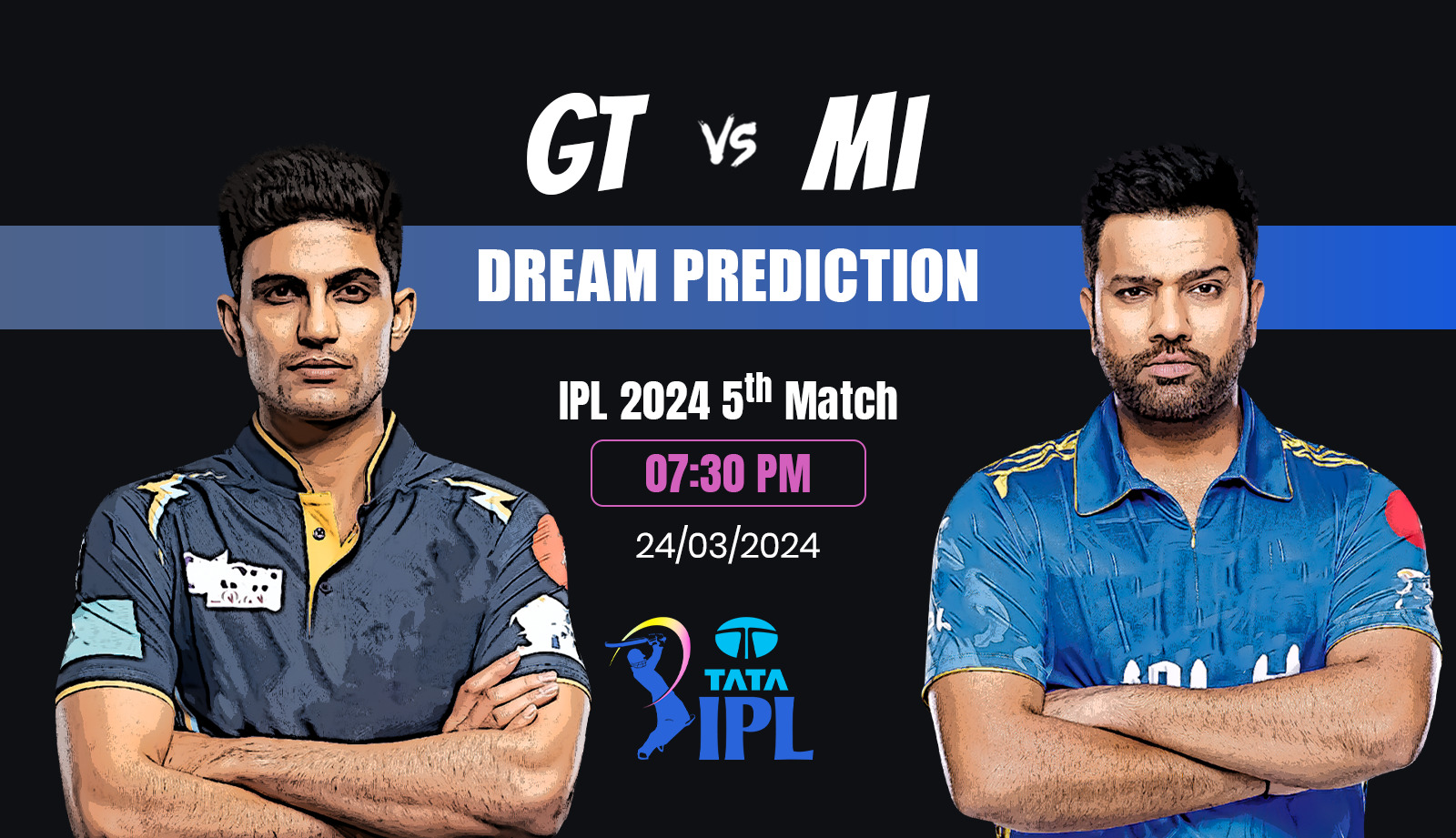IPL-2024-GT-vs-MI-Match-Prediction-and-Fantasy-tips-Playing-11s-Pitch-Report-Weather-Injury-Update-and-Head-to-Head-Record