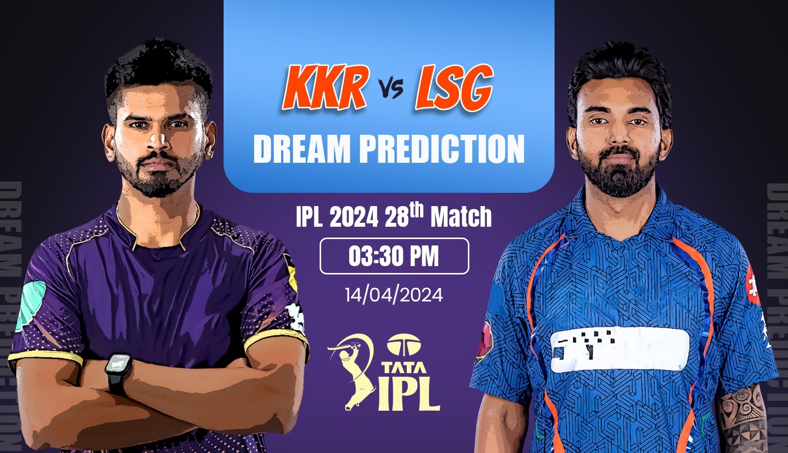 IPL-2024-KKR-vs-LSG-Match-Prediction-Fantasy-tips-Playing-11s-Pitch-and-Weather-Report-Injury-Update-and-Head-to-Head-Record