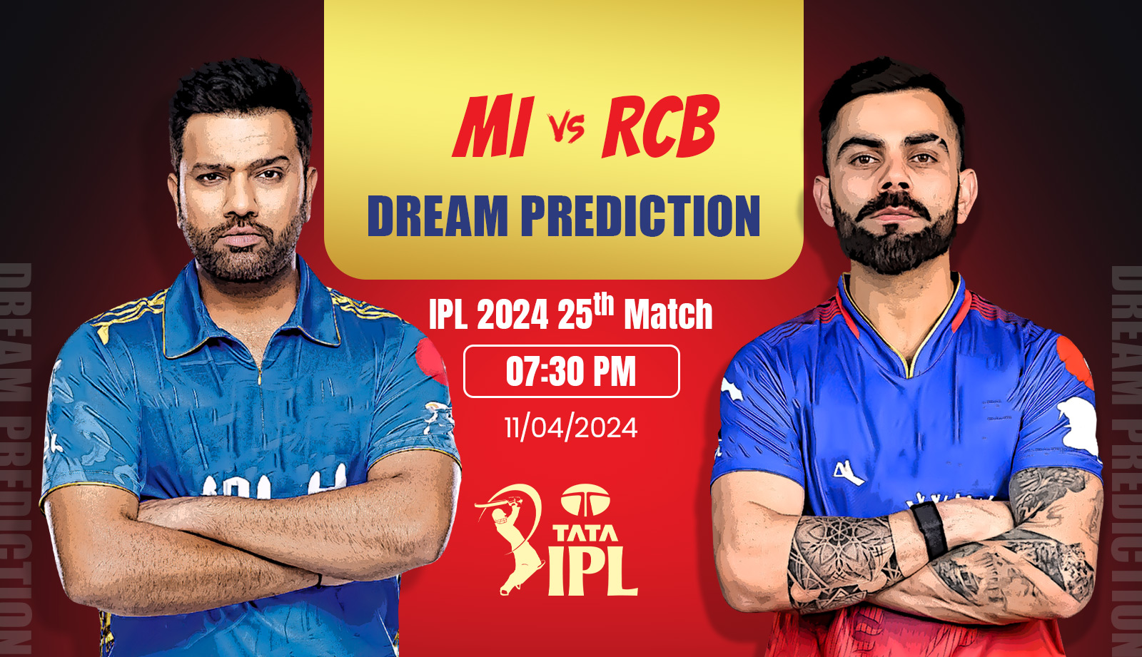 IPL-2024-MI-vs-RCB-Match-Prediction-Fantasy-tips-Playing-11s-Pitch-and-Weather-Report-Injury-Update-and-Head-to-Head-Record