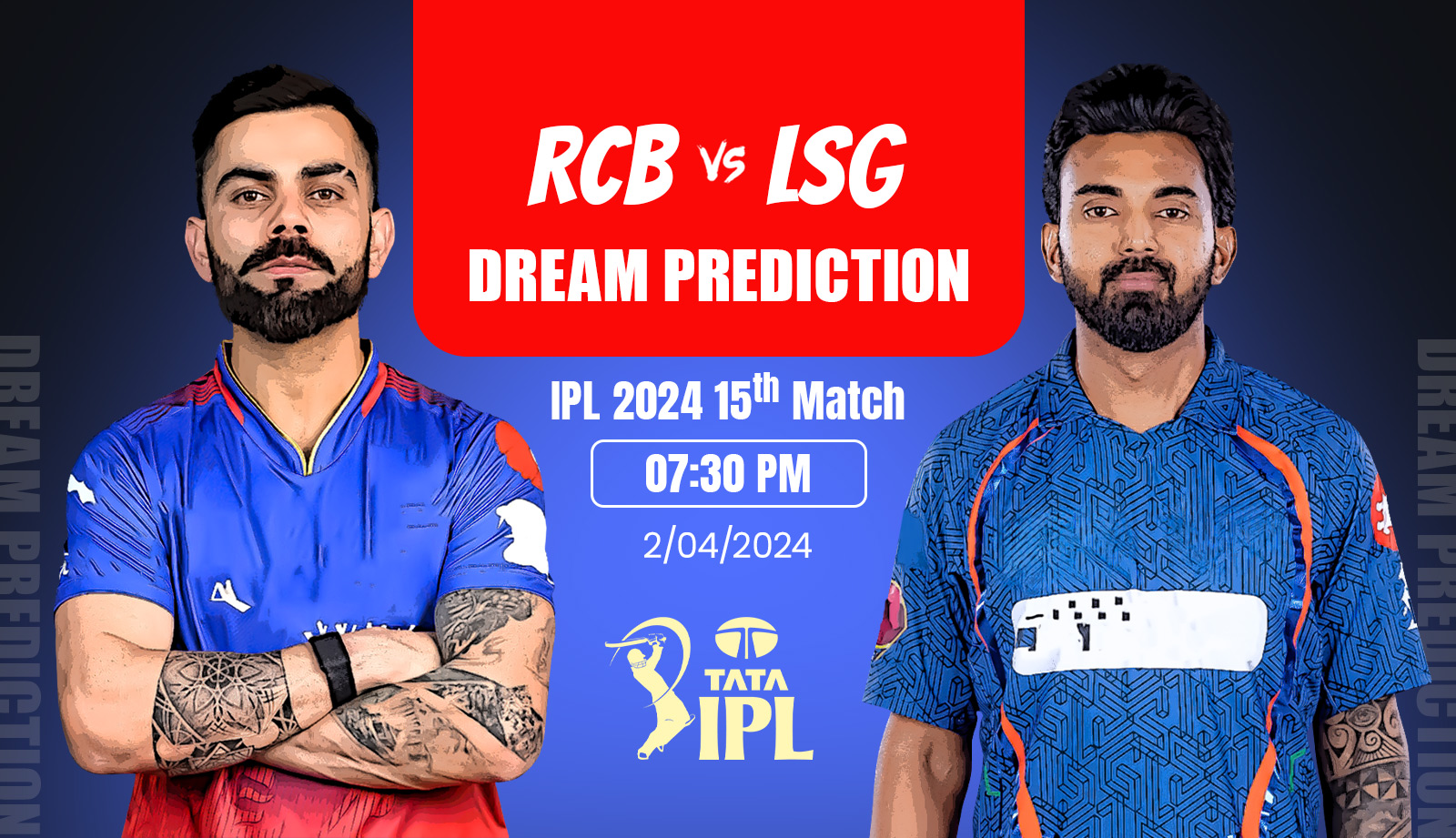 IPL-2024-RCB-vs-LSG-Match-Prediction-Fantasy-tips-Playing-11s-Pitch-and-Weather-Report-Injury-Update-and-Head-to-Head-Record