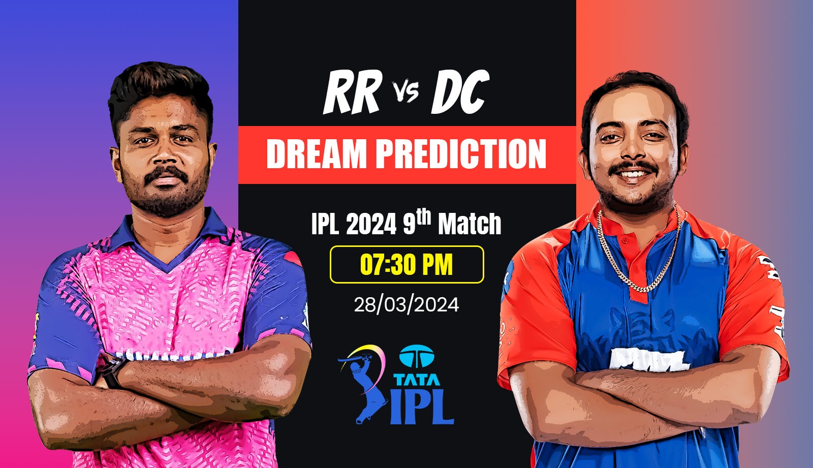 IPL-2024-RR-vs-DC-Match-Prediction-Fantasy-tips-Playing-11s-Pitch-and-Weather-Report-Injury-Update-and-Head-to-Head-Record