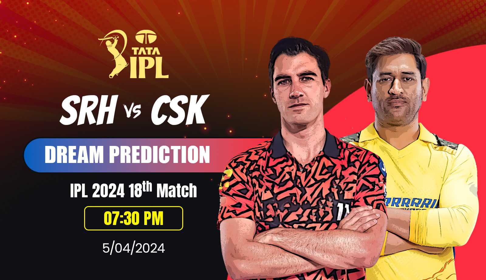 IPL-2024-SRH-vs-CSK-Match-Prediction-Fantasy-tips-Playing-11s-Pitch-and-Weather-Report-Injury-Update-and-Head-to-Head-Record