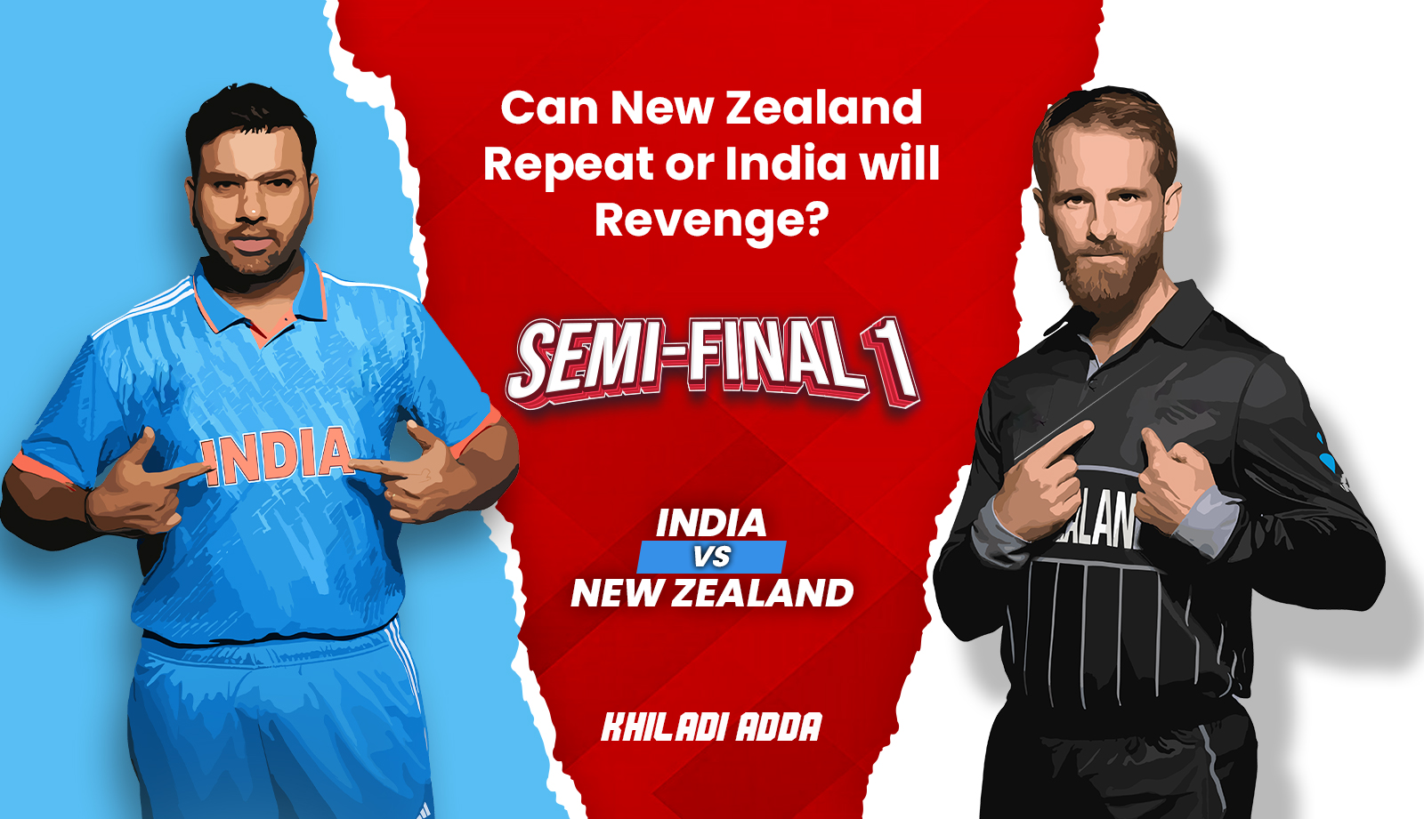 Can New Zealand Repeat or India will Revenge?